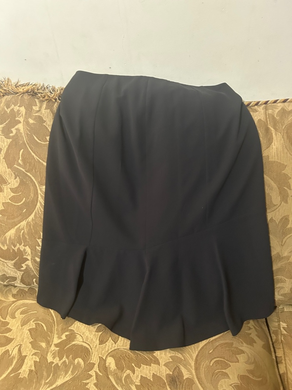 Style & Co. Black A-Line Flared Skirt